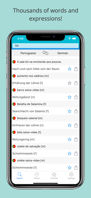 German-Portuguese Dictionary +(圖2)-速報App