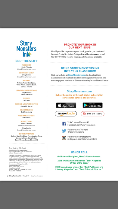 Story Monsters Ink® Magazine screenshot 2