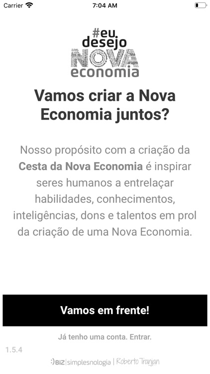 Cesta da Nova Economia