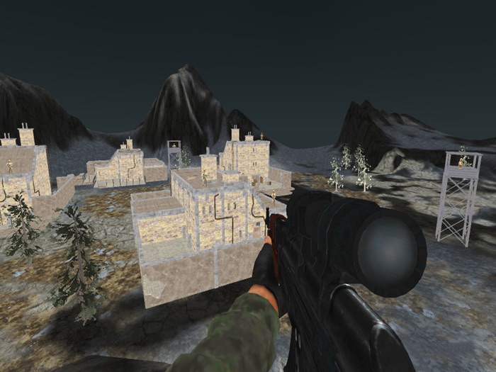 山狙击手突击队战争：陆军冒险3D