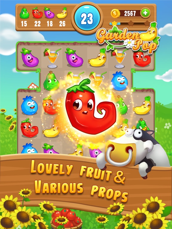 Garden Pop -  Charm Match-3 screenshot 4