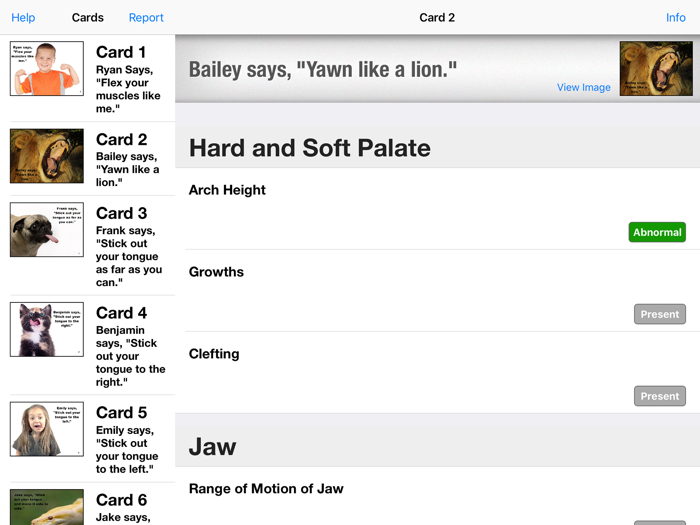 Oral-Peripheral Examination