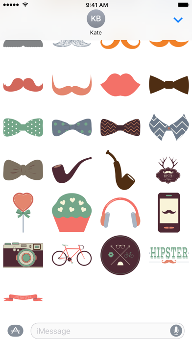 How to cancel & delete Ultimate Hipster Stickers from iphone & ipad 4