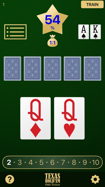 Texas Hold'em Odds Trainer