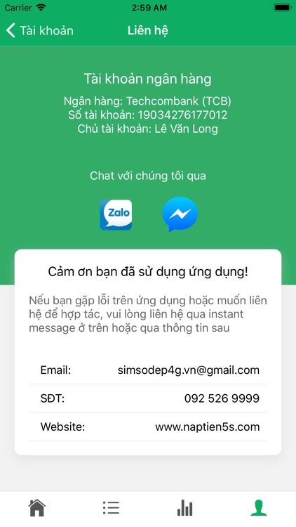 Naptien5s - Nạp tiền 5s screenshot-4