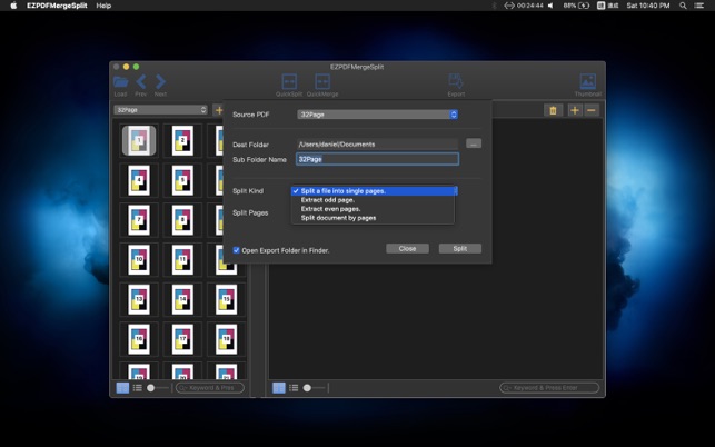 EZPDFMergeSplit(圖2)-速報App