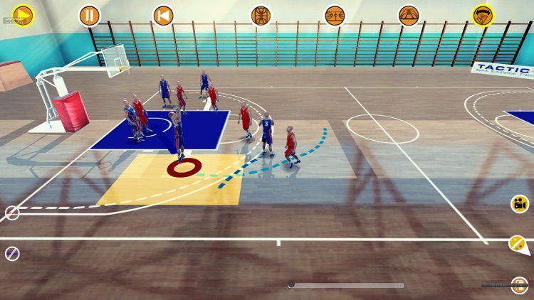 Basketball 3D playbook screenshot-4
