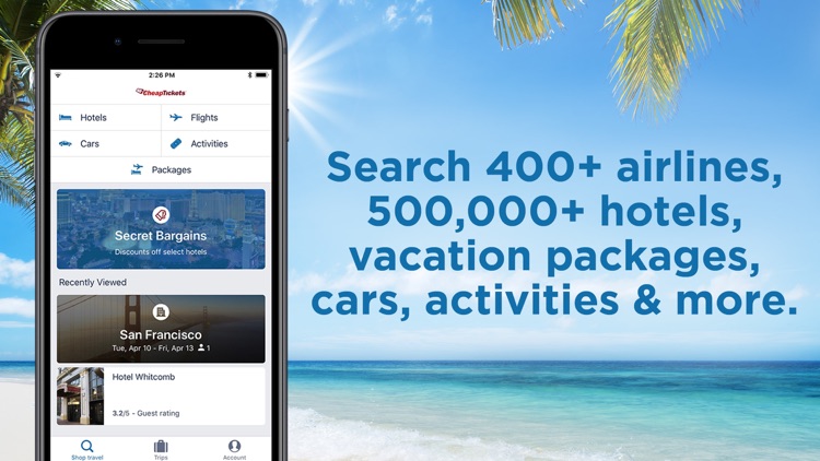 CheapTickets Hotels & Flights screenshot-6