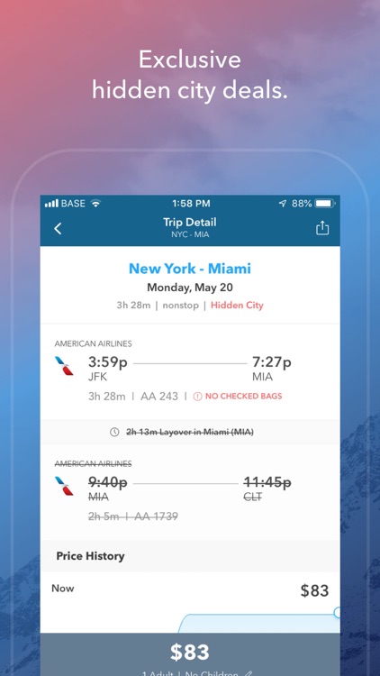 Skiplagged — Flights & Hotels screenshot-3