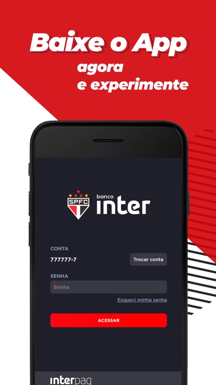 Banco Inter SPFC screenshot-4