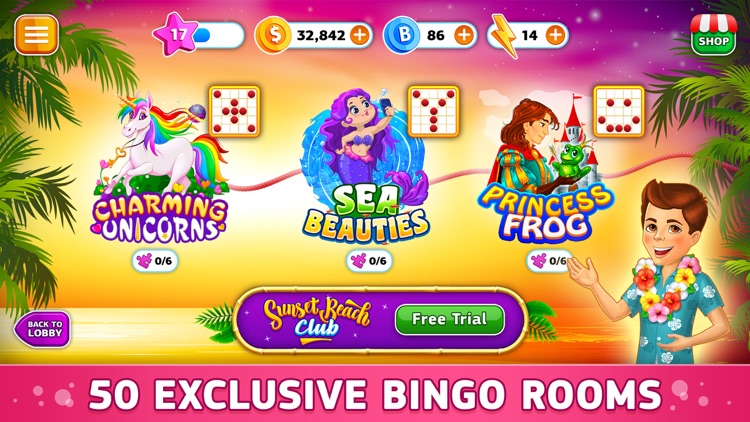 BinGo - Tropical Beach Online screenshot-5