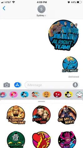 Game screenshot Fantastic Four Stickers hack