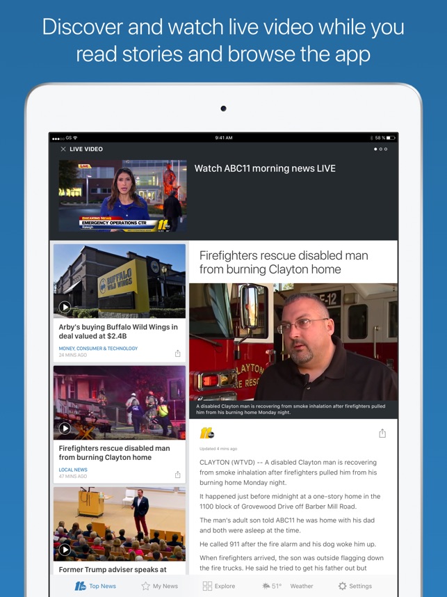 Abc11 North Carolina On The App Store