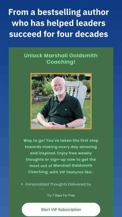 Marshall Goldsmith Coaching screenshot 4
