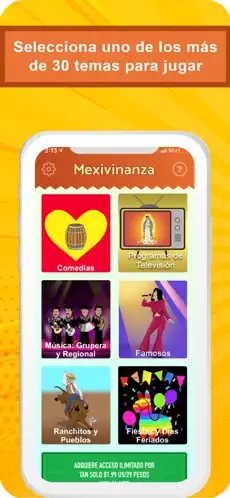Captura de Pantalla 1 Mexivinanza iphone