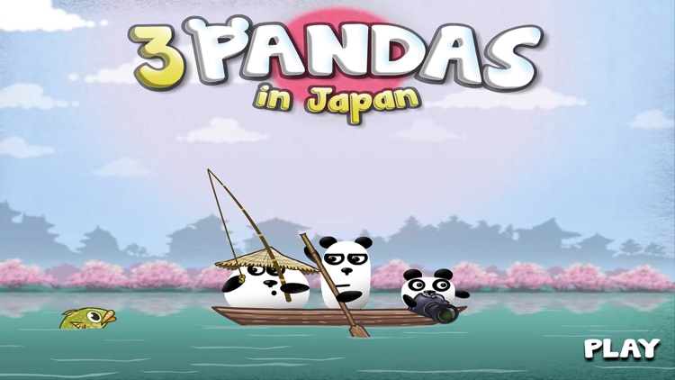 Three Pandas in Japan