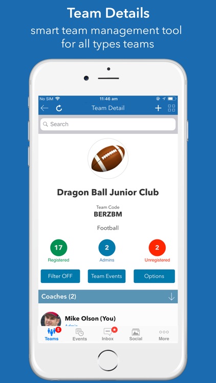 InstaTeam sports team manager screenshot-9