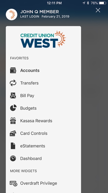 Credit Union West