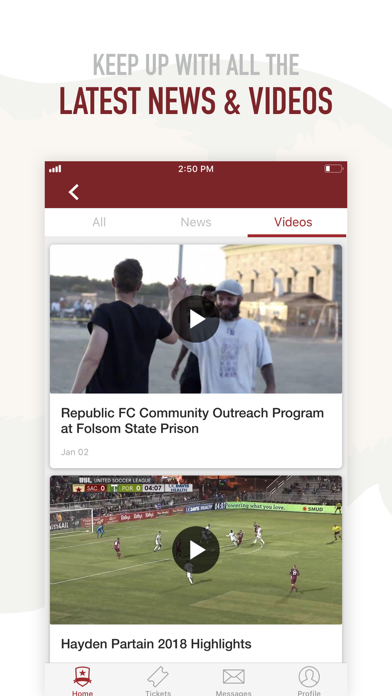 Sacramento Republic FC App screenshot 3