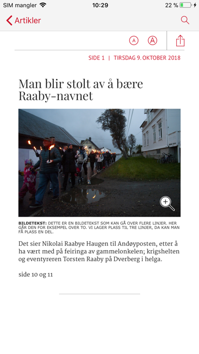 Andøyposten eAvis screenshot 4