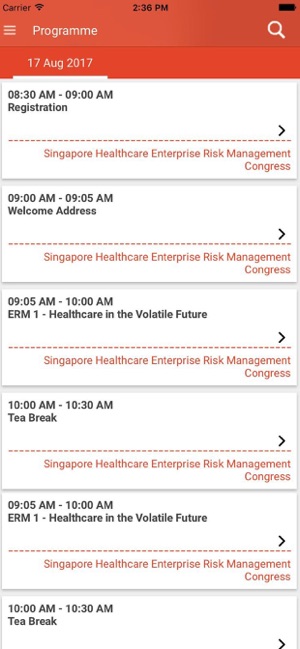 SingHealth Events App(圖1)-速報App