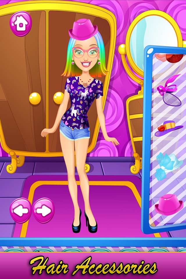 Rainbow Princess Hair Salon screenshot 2