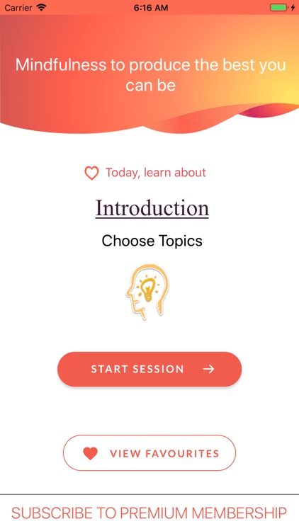Mentality, The Mindfulness App