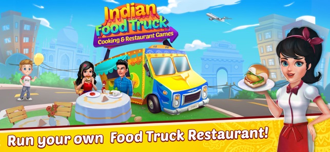 Indian Food Truck Cooking Game