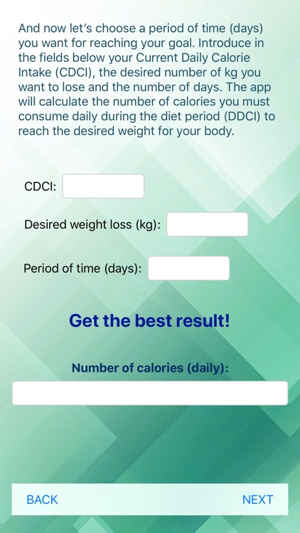 Weight Loss AccurateCalculator screenshot-3