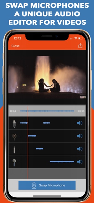 MicSwap Video Pro 音頻編輯器(圖2)-速報App