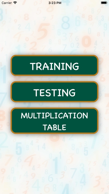 Lessons of multiplication