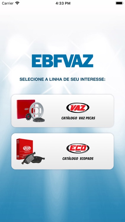 EBFVAZ - Catálogo