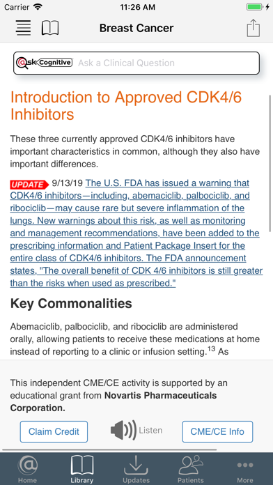 How to cancel & delete Heme/Onc @Point of Care from iphone & ipad 4