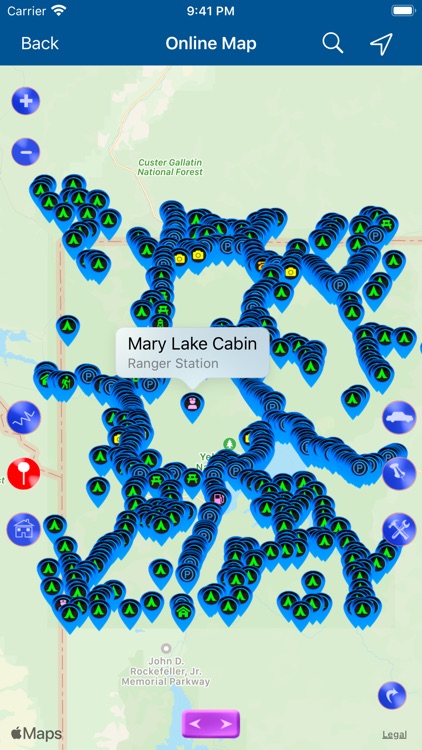 Yellowstone National Park Map!