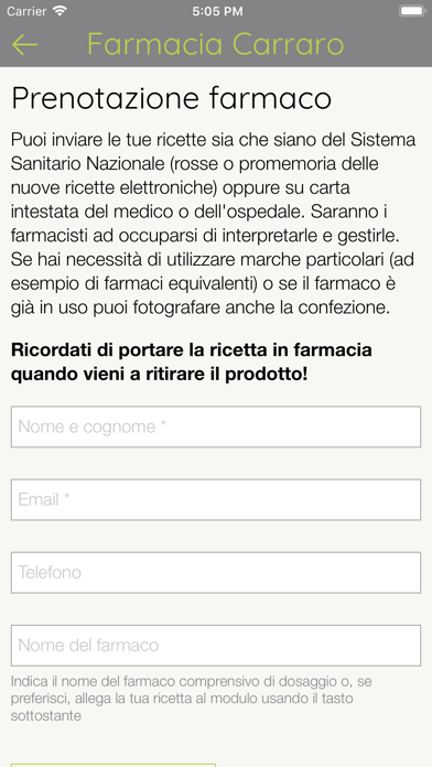 Farmacia Carraro screenshot 4