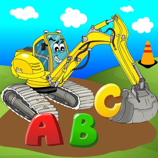 Construction Truck Games ABC Icon