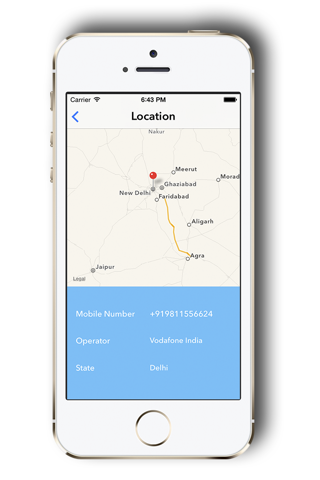 Mobile Number Tracker Area - náhled