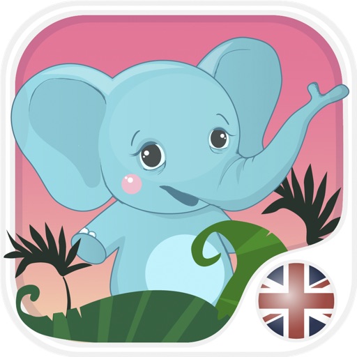 English for kids with Benny. Learning English language by flashcards: colors and numbers, greetings and family, food and fruits, animals and remember the pronunciation of words FREE icon