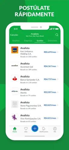 Kaappaus 5 Glassdoor: búsqueda de empleo iphone
