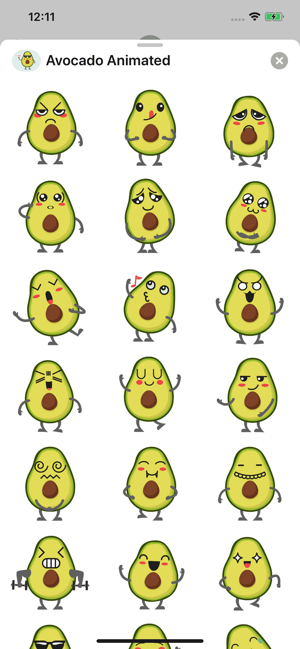 Avocado: Animated Stickers(圖4)-速報App