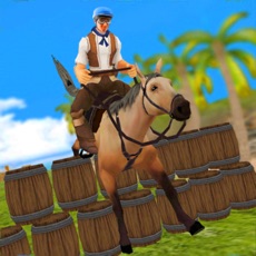 Activities of Jumping Horse Riding: 3d