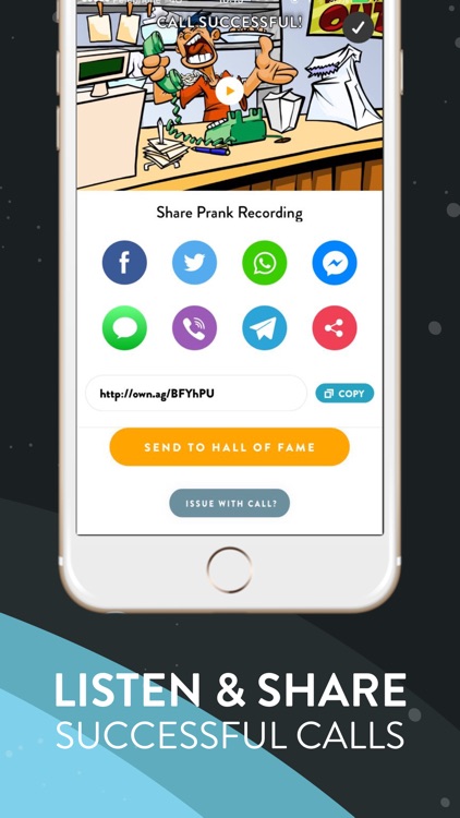 Ownage Pranks Prank Call App screenshot-3