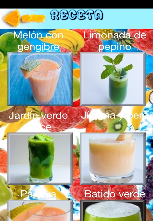 Recetas de batidos saludables screenshot 2