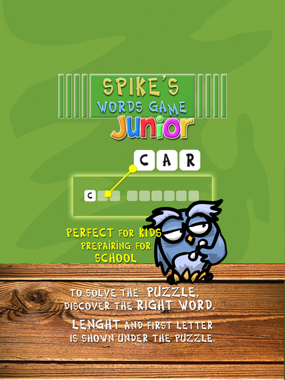 Spike's Word Game Junior Screenshots