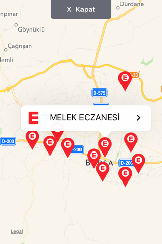 Nöbetçi Eczane - Bursa screenshot 3