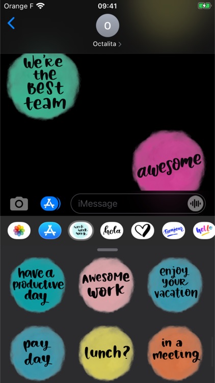 Team Work Stickers screenshot-3