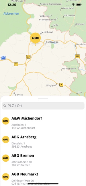 Adac Clubmobil Und Dmp Im App Store