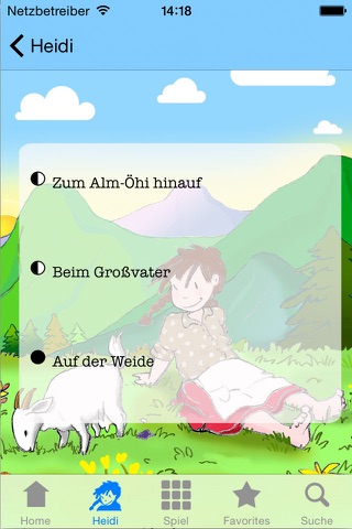 Heidi - Das Kinderbuch + Spiel screenshot 3
