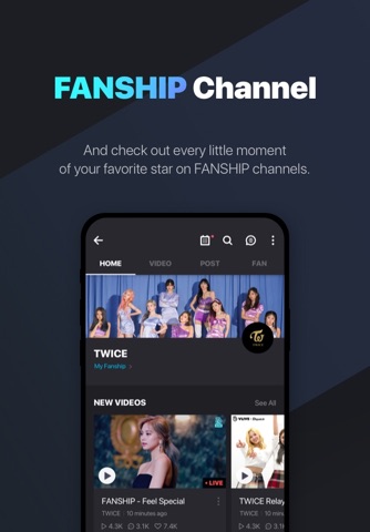 V LIVE - Global Star Live app screenshot 3