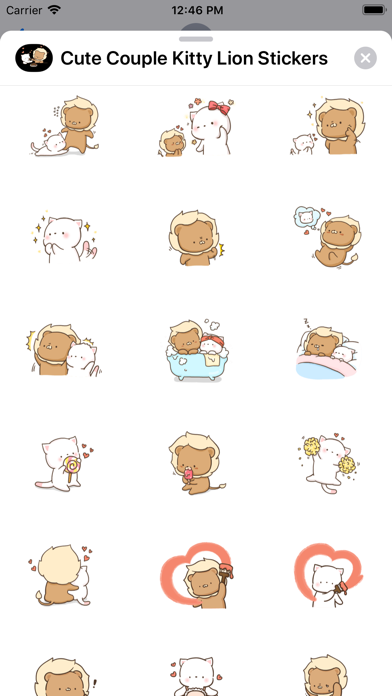 Cute menhera Anime Stickers by Lahcen Jeddour